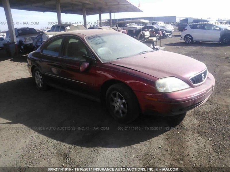 Card image of 2001 Mercury Sable Ls with VIN 1MEFM53UX1G639973