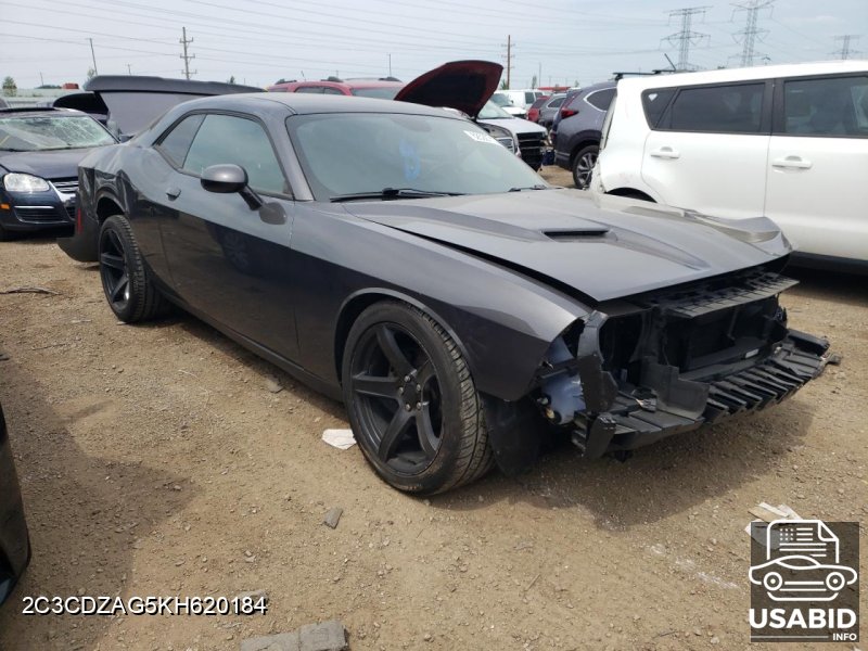 Thumbnail of 2019 Dodge Challenger Sxt with VIN 2C3CDZAG5KH620184