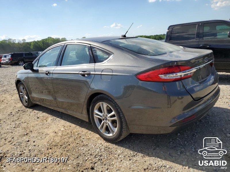 Thumbnail of 2018 Ford Fusion Se with VIN 3FA6P0HD5JR189197