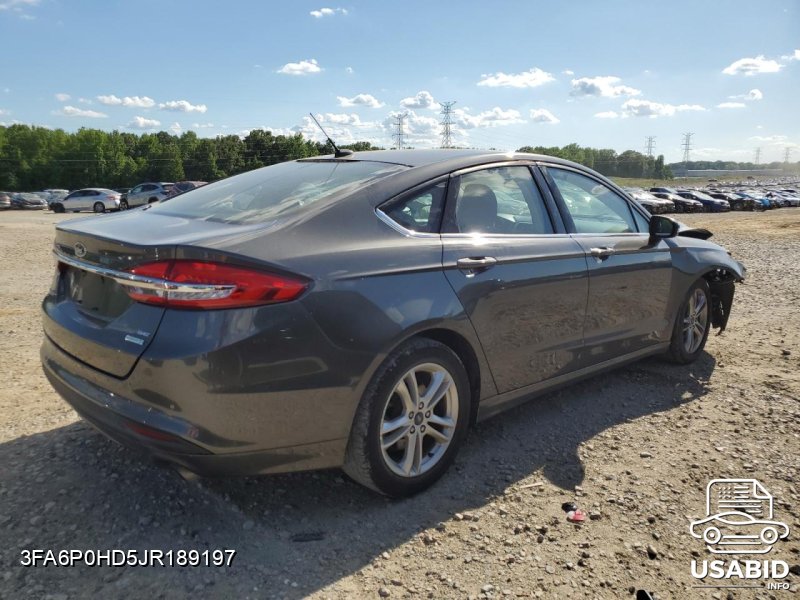 Thumbnail of 2018 Ford Fusion Se with VIN 3FA6P0HD5JR189197