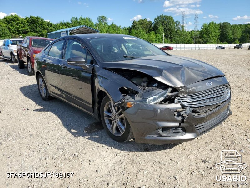 Thumbnail of 2018 Ford Fusion Se with VIN 3FA6P0HD5JR189197