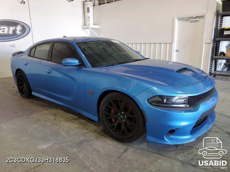 Thumbnail of 2018 Dodge Charger R/T 392 with VIN 2C3CDXGJ3JH318835