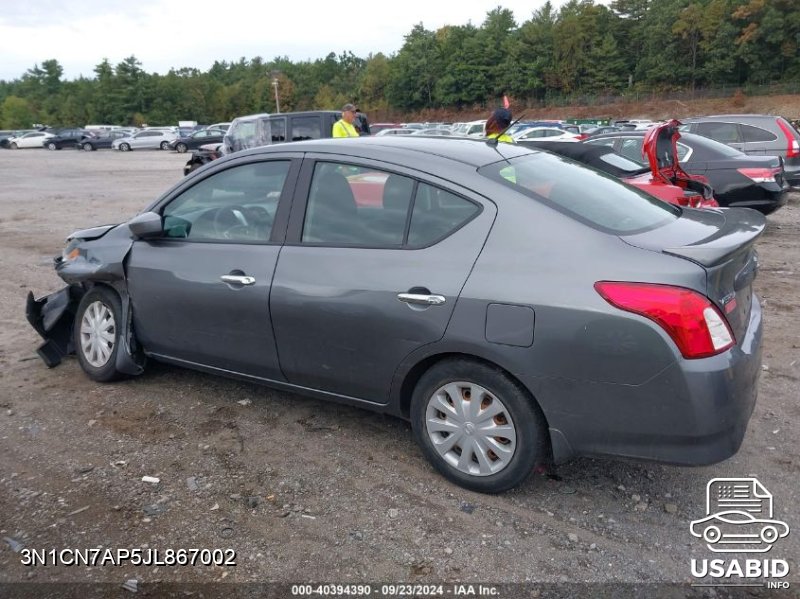 Thumbnail of 2018 Nissan Versa S/S Plus/Sv/Sl with VIN 3N1CN7AP5JL867002