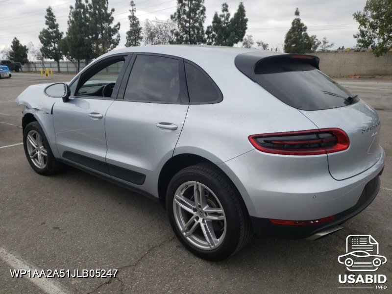 Thumbnail of 2018 Porsche Macan with VIN WP1AA2A51JLB05247